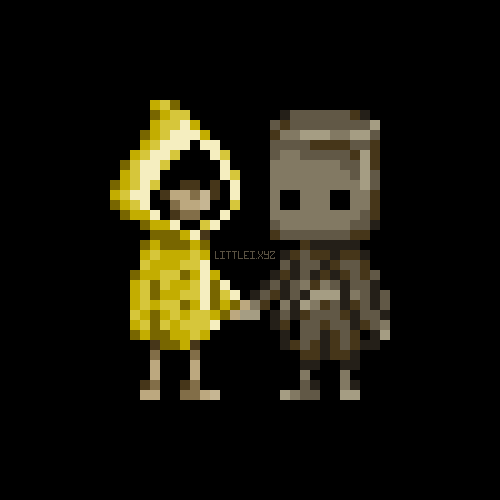 Little Nightmares 2 Pixel Art